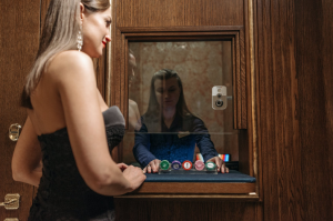 female gambler
